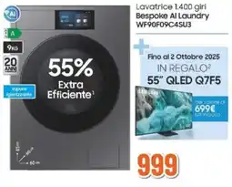Expert SAMSUNG WF90F09C4SU3 offerta