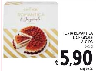 Spazio Conad Algida Torta Romantica L'Originale 575g offerta