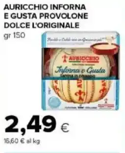 Tigre Amico Auricchio inforna e gusta provolone dolce l'originale AURICCHIO offerta