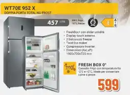 Expert Whirlpool WT70E 952 X DOPPIA PORTA TOTAL NO FROST offerta