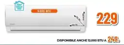 Expert SEKOM CLIMATIZZATORE MONO SPLIT 9.000 BTU SERIE SM94AF4KIT offerta