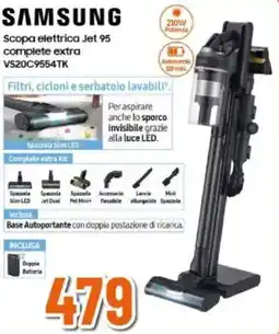 Expert SAMSUNG Scopa elettrica Jet 95 offerta