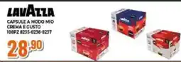 Expert LAVAZZA CAPSULE A MODO MIO CREMA E GUSTO 108PZ 8235-8236-8237 offerta