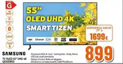 Expert SAMSUNG TV OLED 55" UHD 4K QE55585D offerta