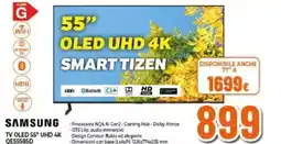 Expert SAMSUNG TV OLED 55" UHD 4K QE55585D offerta