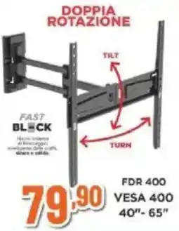Expert MELICONI FDR 400 VESA 400 40''-65'' offerta