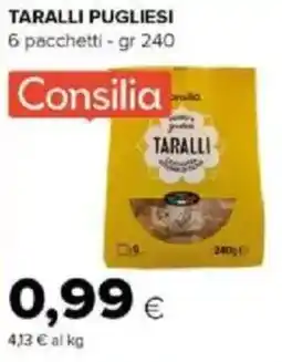 Tigre Amico Consilia Taralli pugliesi offerta