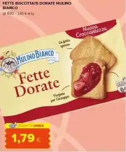 Tigre Amico Fette biscottate dorate MULINO BIANCO offerta