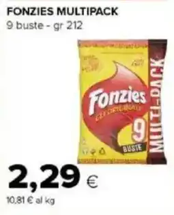 Tigre Amico Fonzies multipack offerta