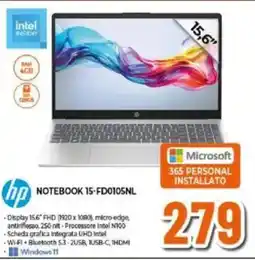 Expert hp NOTEBOOK 15-FD0105NL offerta