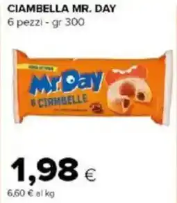 Tigre Amico Ciambella MR. DAY 6 pezzi offerta