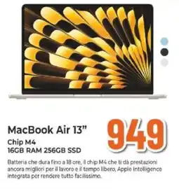 Expert MacBook Air 13" Chip M4 offerta