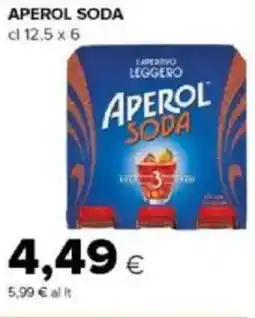 Tigre Amico Aperol soda offerta