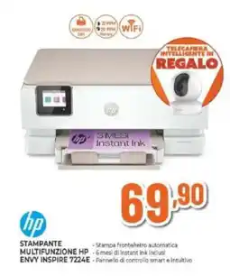 Expert hp STAMPANTE MULTIFUNZIONE HP ENVY INSPIRE 7224E offerta