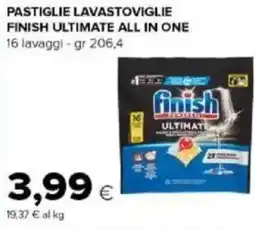 Tigre Amico Pastiglie lavastoviglie finish ultimate all in one offerta