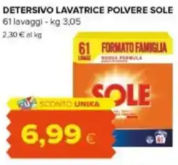 Tigre Amico Detersivo lavatrice polvere SOLE offerta