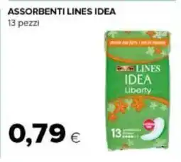 Tigre Amico Assorbenti lines idea 13 pezzi offerta