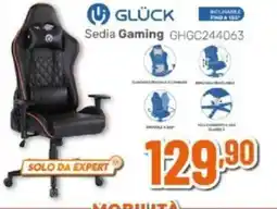 Expert GLÜCK Sedia Gaming GHGC244063 offerta