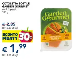 Esselunga Cotoletta sottile GARDEN GOURMET offerta
