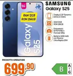 Expert SAMSUNG Galaxy S25 offerta