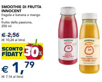 Esselunga Smoothie di frutta INNOCENT offerta