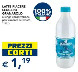 Esselunga Latte piacere leggero GRANAROLO offerta