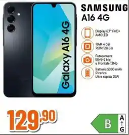 Expert SAMSUNG A16 4G offerta