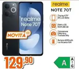 Expert realme Note 70T offerta