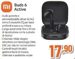 Expert xiaomi Buds 6 Active offerta