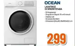 Expert OCEAN LAVATRICE OCWN09F1014BA offerta