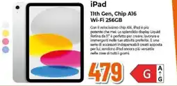 Expert iPad 11th Gen, Chip A16 Wi-Fi 256GB offerta