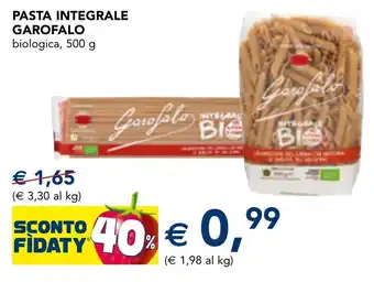 Esselunga Pasta integrale GAROFALO offerta
