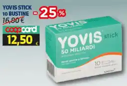 Coop Yovis stick 10 bustine offerta