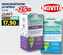 Coop Gaviscon intestino 30 capsule offerta
