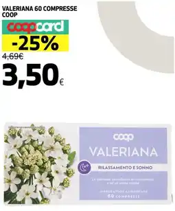Coop Valeriana 60 compresse COOP offerta
