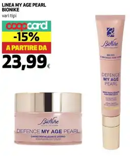 Coop Linea my age pearl BIONIKE offerta