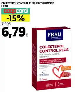 Coop Colesterol control plus 25 compresse FRAU offerta