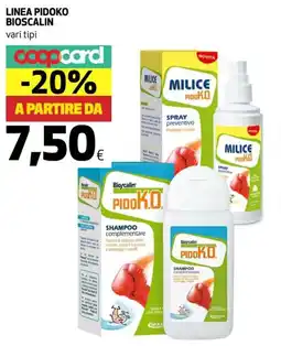 Coop Linea pidoko BIOSCALIN offerta