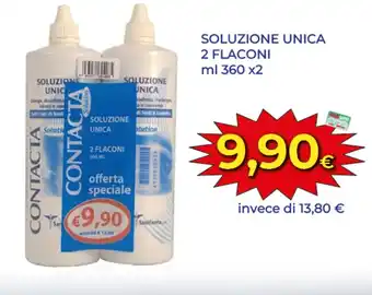 Coop Soluzione unica 2 flaconi offerta