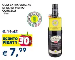 Esselunga Olio extra vergine di oliva pietro CORICELLI offerta