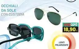 Coop Occhiali da sole con custodia offerta