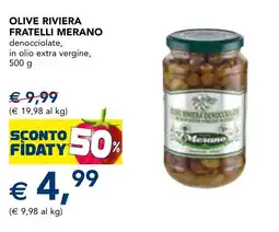 Esselunga Olive riviera FRATELLI MERANO offerta