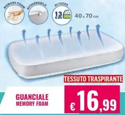 Satur Guanciale memory foam offerta