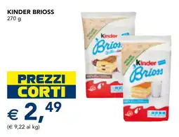 Esselunga Kinder brioss offerta