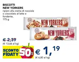Esselunga Biscotti NEW YORKERS offerta