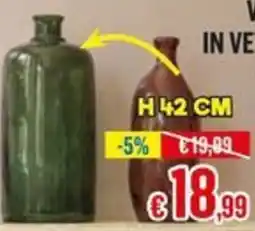 Satur Vaso d'arredo H42 cm offerta
