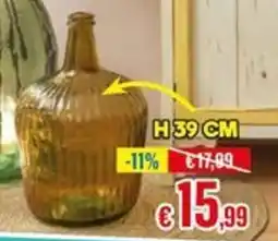 Satur Vaso d'arredo H39 cm offerta