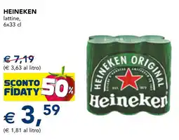 Esselunga Heineken lattine offerta
