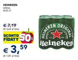 Esselunga Heineken lattine offerta