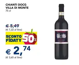 Esselunga Chianti DOCG VILLA DI MONTE offerta